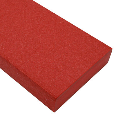 BuyPlastic Tangent Poly Lumber - Cardinal Red, 2x6 (1.5'' x 5.5''), 36'' L