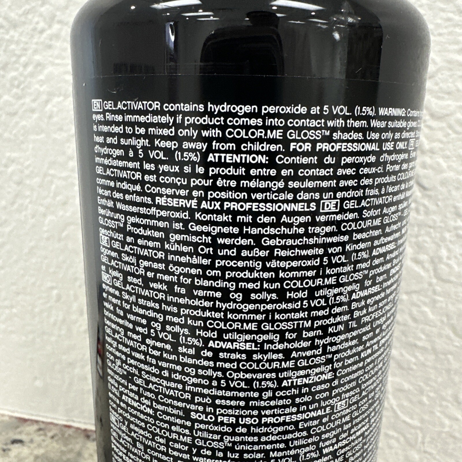 Kevin Murphy + COLOR.ME Gloss Gel Activator 30.4 fl oz/900 ml new (1.5% 5 Vol )