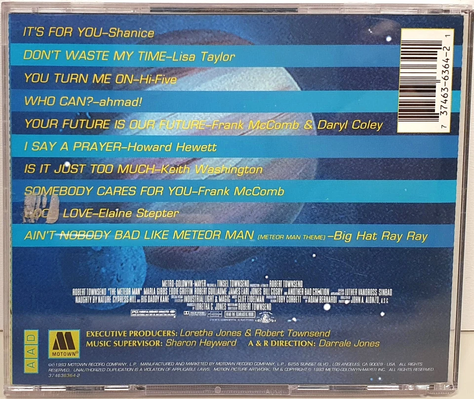 CD - Meteor Man - Original Soundtrack / OST - Bild 2 von 2