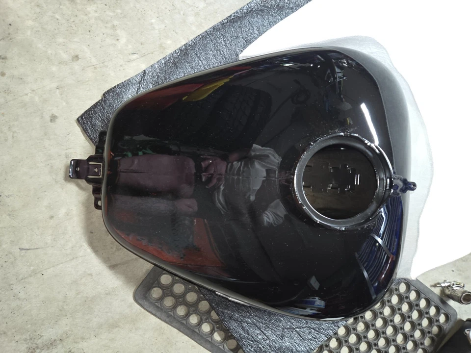  Tanque de gasolina negro Harley FLHXS Street Road Glide Special Hard Candy 2017 bolsa Foto 4 de 4