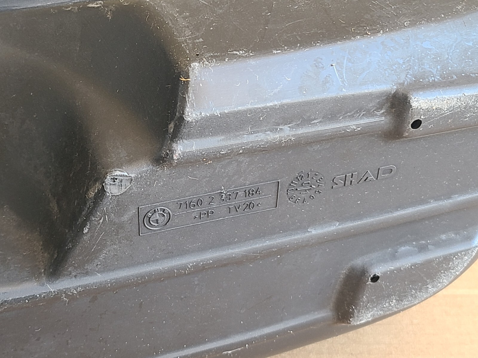 2002 BMW R1200C Pair Side Cargo Leather Saddlebags eBay