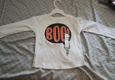 Halloween BOO Long sleeve Shirt Toddler 24 Months NWT