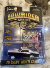 1:64 REVELL LOWRIDER 1977 Chevrolet Monte Carlo blue #184 LA Super Show
