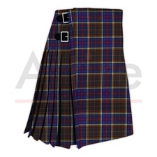 Scottish Handmade Traditional Anderson Modern Tartan Kilt-Clan Anderson Modern