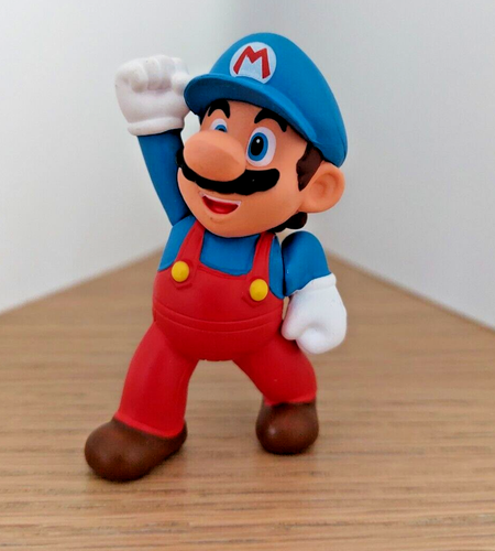 Nintendo Super Mario Bros Blue Hat Mario Mini Figure | eBay
