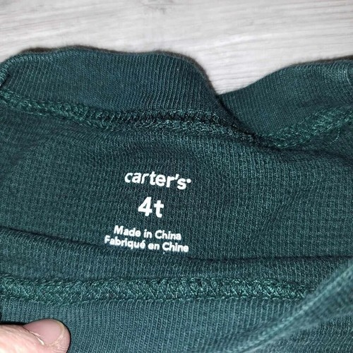 Weihnachten Thermo L/S Grafik T-Shirt - Marke Carter's Jungen Größe 4t T-Shirt - Bild 3 von 3