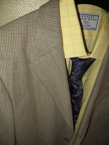 Giorgio Armani Collezioni Saks Fifth Ave Italy Wool Silk Blazer Sportcoat 42 L - Picture 3 of 12