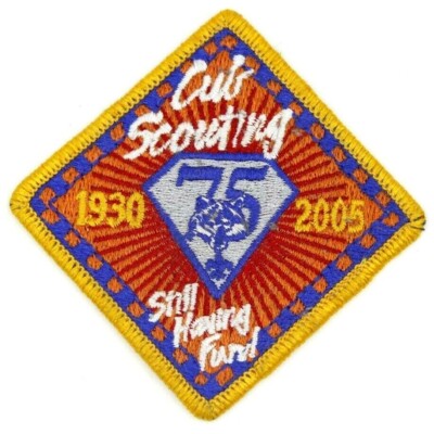 2005 Still Having Fun 75 Years of Cub Scouting Patch BSA