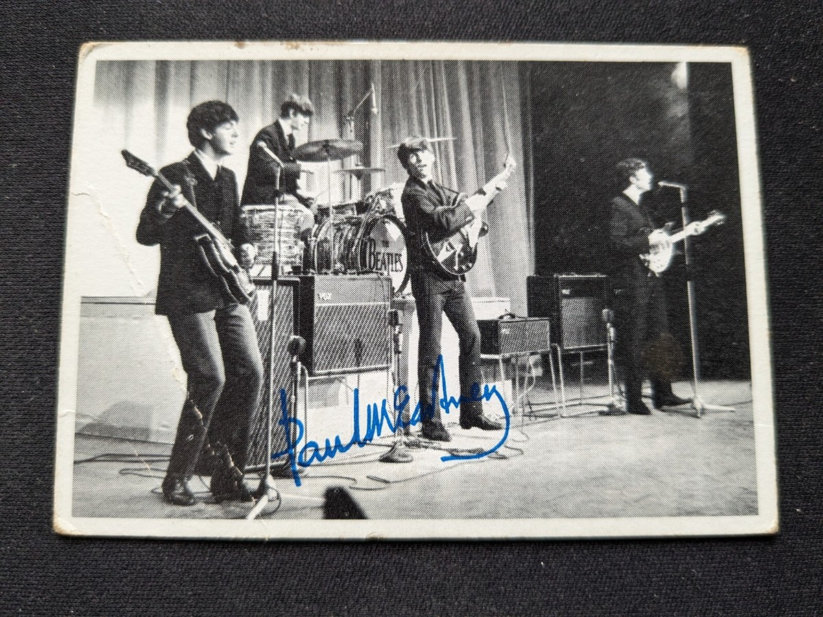 1964 Topps Beatles B & W 3rd Series Card # 121 Paul McCartney (VG