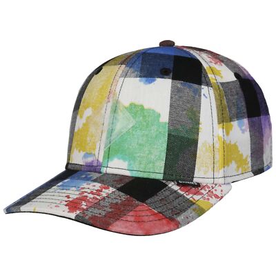 DJINNS 6P TrueFit Dirty Check Cap Basecap Baseballcap Snapback Baumwollcap