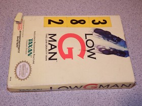 Low G Man Low Gravity Man NINTENDO NES 1990 KID in Box - Tested