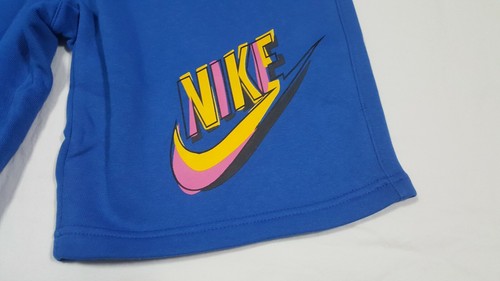 Nike Sportswear Club Fleece Youth Boys' AM90 Trend Short CZ9693-484 Blue - Picture 2 of 10