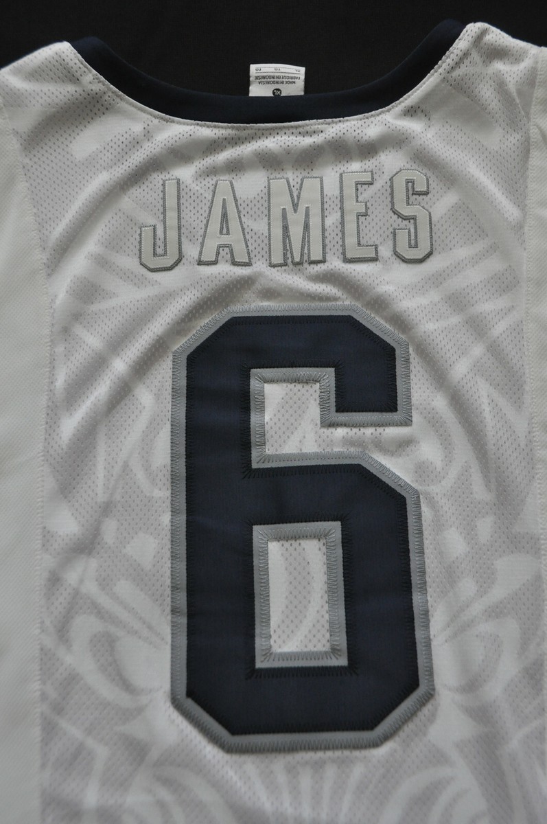LeBron James #6 Team USA Nike Jersey Authentic 2012 London