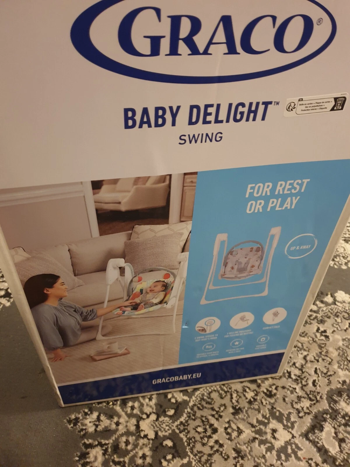 Graco Baby Delight Up and Away Baby Swing