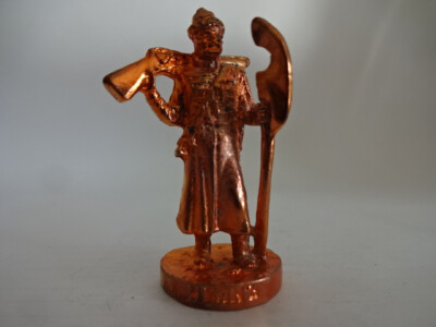 Metal Figure '' Campain of Ermak '' Cossack '' Ivan '' Red Copper - No.406 08