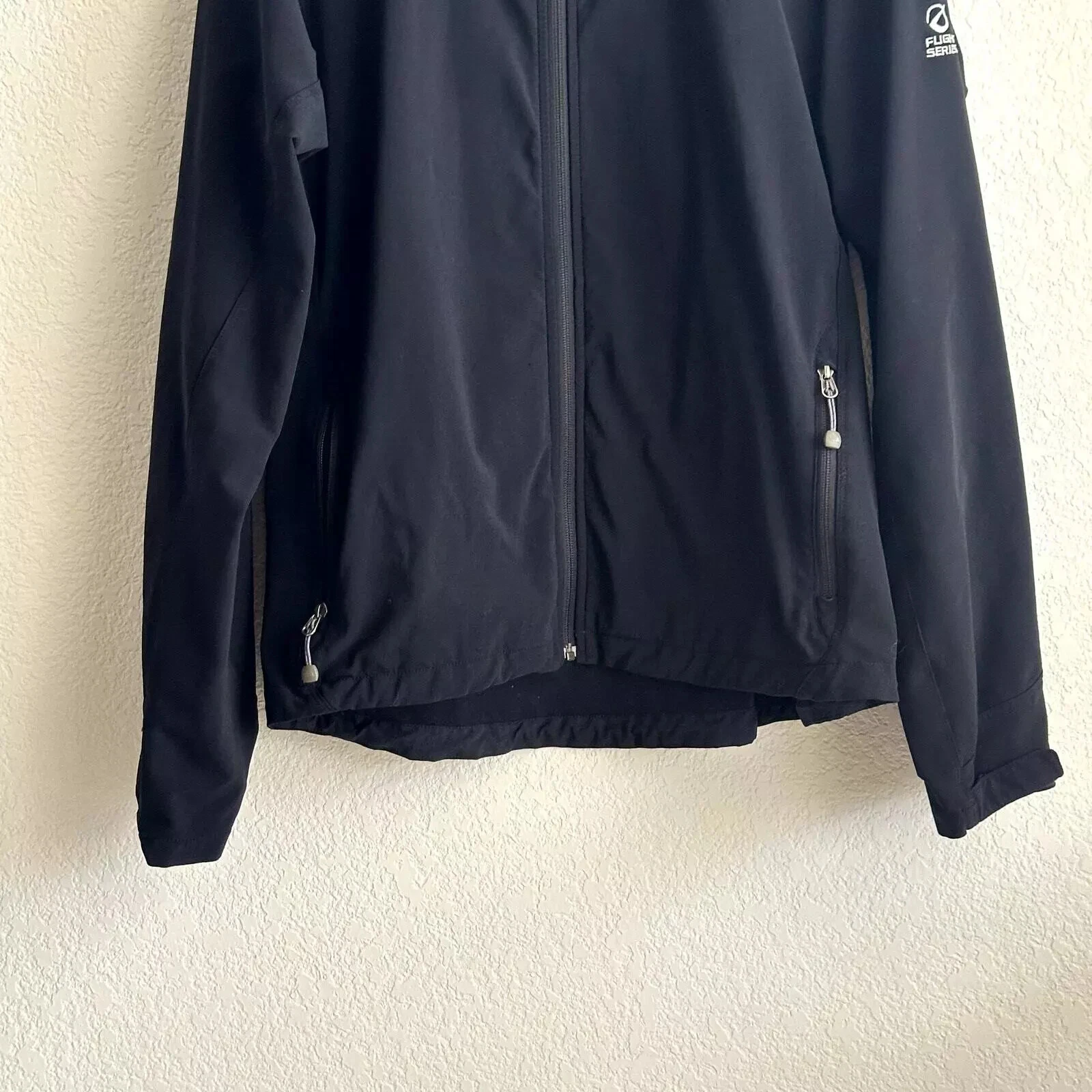 north-face windwall softshell full zip flight series hiking jacket