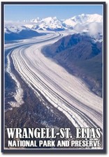 Wrangell–St.Elias National Park & Preserve Refrigerator Magnets Size 2.5