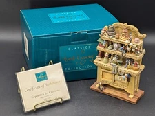 WALT DISNEY PINOCCHIO GEPPETTO'S TOY CREATIONS TOY HUTCH WITH BOX & COA WDCC