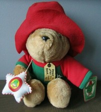 Vintage Sears Kids Gifts 1995 Christmas Paddington Bear 16 Plush w/Tag