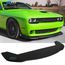 Fits 15-23 Dodge Challenger SRT Hellcat Front Bumper Lip Unpainted - PP