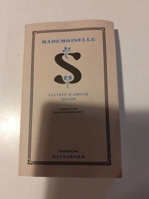 mademoiselle s. ; lettres d'amour 1928-1930 - Photo 1/2