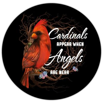 Gift Sticker : Cardinals Appear Angels Are Near Bird Ecology Nature Aviary