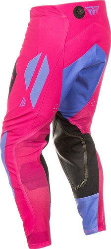 Fly Racing Evolution BOA Pink Lavender Black Motocross BMX ATV Pants Size 34 - Picture 4 of 12