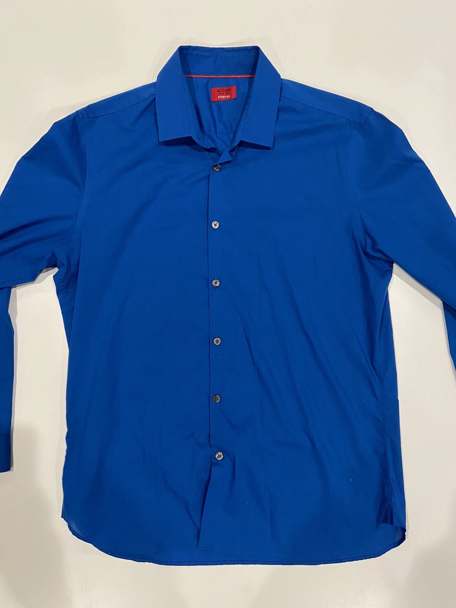 Alfani slim fit stretch cheap shirt