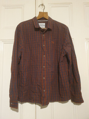 Weird Fish Langarmshirt Herren Größe UK 2X-Large 100% Baumwolle