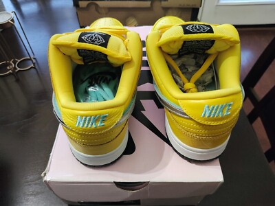 nike dunk diamond yellow