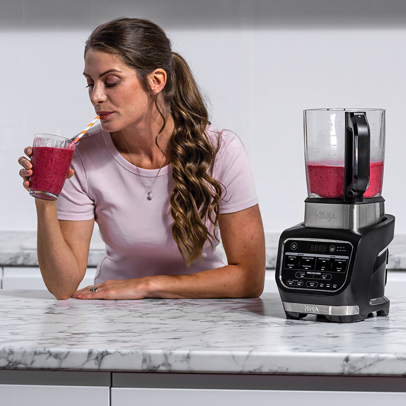 Ninja HB150UK 1000W 3 Speed Soup Maker Blender Black for sale online