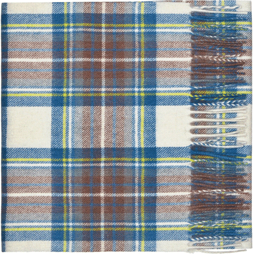 100 % Lammwolle Schlicht und Tartan Design Schal - Bild 9 von 33