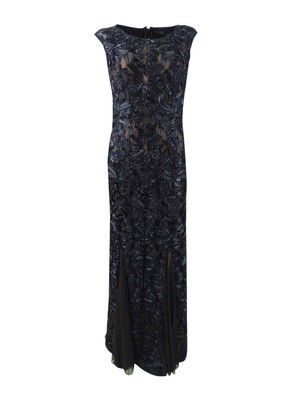 Sleeveless Soutache Gown | eBay