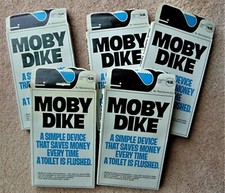 5 MOBY DIKE DEVICES THAT SAVE MONEY WITH EVERY FLUSH  25 VALUE BRAND NEW 