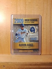 2009 aaron judge linden school gold limited phenom mint 2000 made read