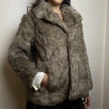 Rare Diesel 00s Fur Coat A377