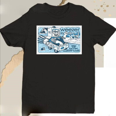 2024 Weezer Tour Washington, Dc Shirt For Unisex