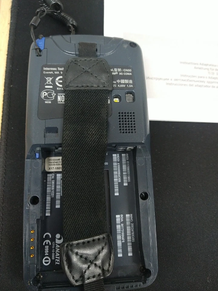 Intermec CN50 Qualcomm 3G CDMA Windows Mobile Computer PDA Barcode Scanner - Image 4 of 4