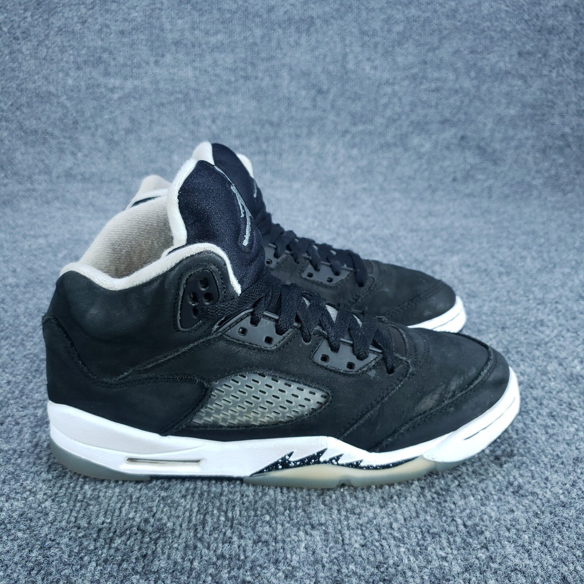 Nike Air Jordan 5 Retro GS Moonlight Oreo Shoes Boy Size 6Y