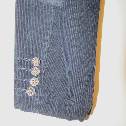 Leo & Lily Boys CN 140/68 US Size 8 Corduroy Navy Blue Blazer Lined - Picture 6 of 17