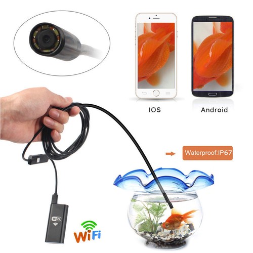 Waterproof Bore scope Endoscope Inspection Camera for Apple iPhone 7 6S Plus US - Picture 7 of 27