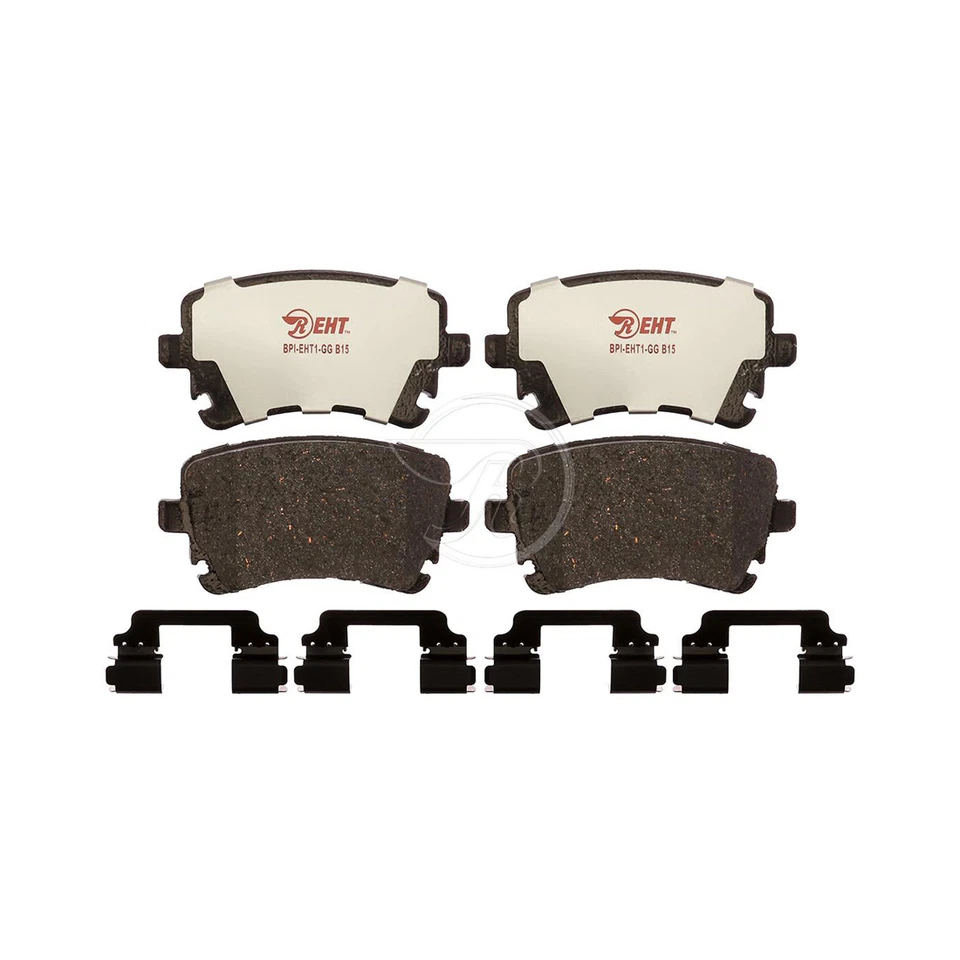 Juego de 8 pastillas de freno de disco delanteras traseras Raybestos para Audi A4 2009-2016 Foto 3 de 4