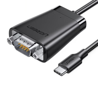 Type-C to RS232 serial port adapter cable USB-C to DB9 pin male adapter 1.5M
