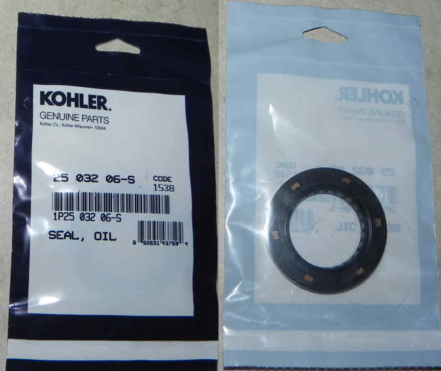 ＊しず＊　0324 NEW GENUINE OEM KOHLER PART # 25 032 06 S OIL SEAL, REPLACES