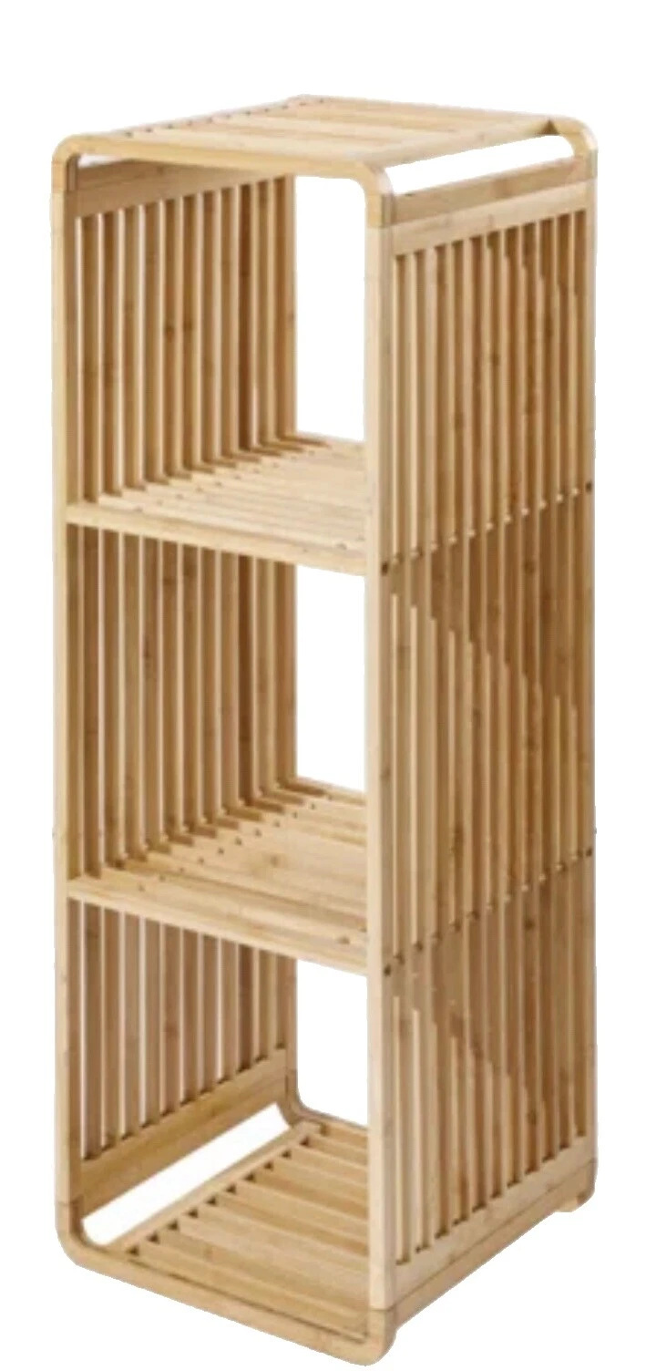 Estantes de Cocina Marrón de bambú y los titulares