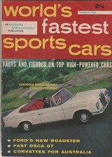 World's Fastest Sports Cars #4 Mustang Corvette Avanti VW Karmann Ghia Ogle Lola