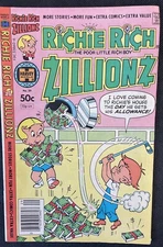 Richie Rich Zillion #29 November 1981 (T-SWC)