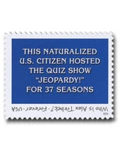US Stamps 2024 Forever Scott #5907 Alex Trebek, single. MNH-VF