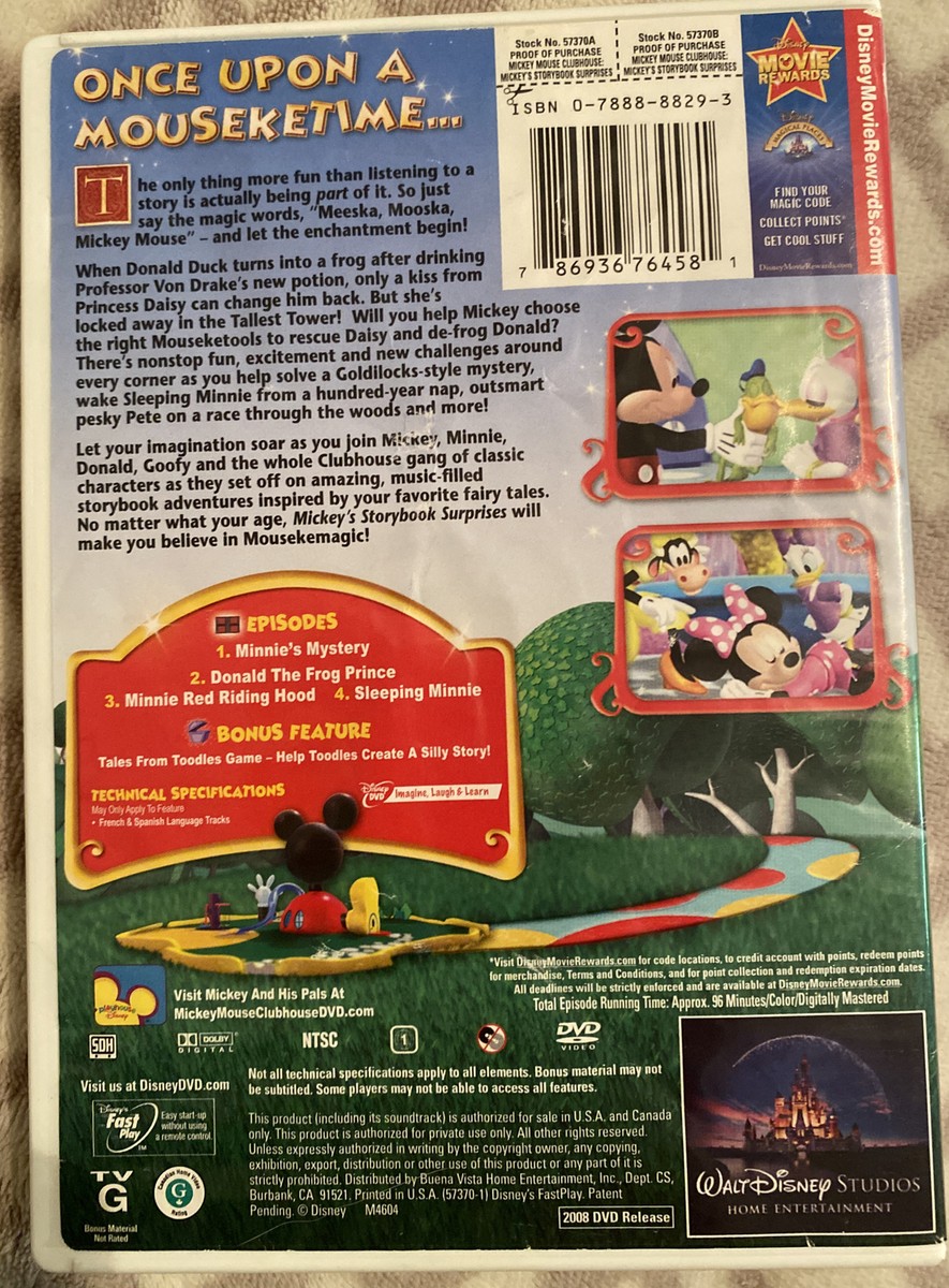 Mickey Mouse Clubhouse - Mickeys Storybook Surprises (DVD Mickey Mouse Clubhouse - Mickeys Storybook Surprises (DVD