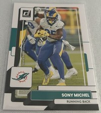 2022 Donruss Football Sony Michel Los Angeles Rams base card #16